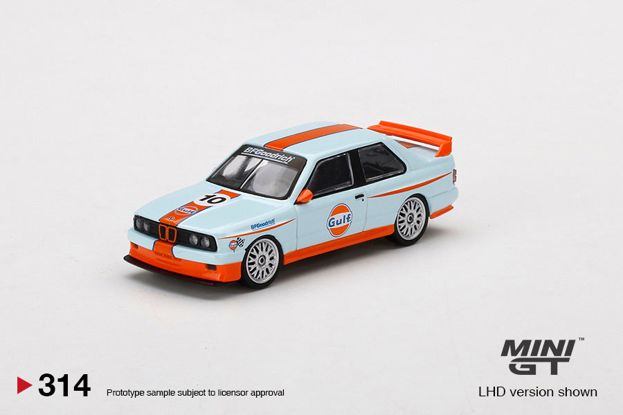 BMW M3 Gulf - Mini GT - Scala 1/64 MGT00314-BL