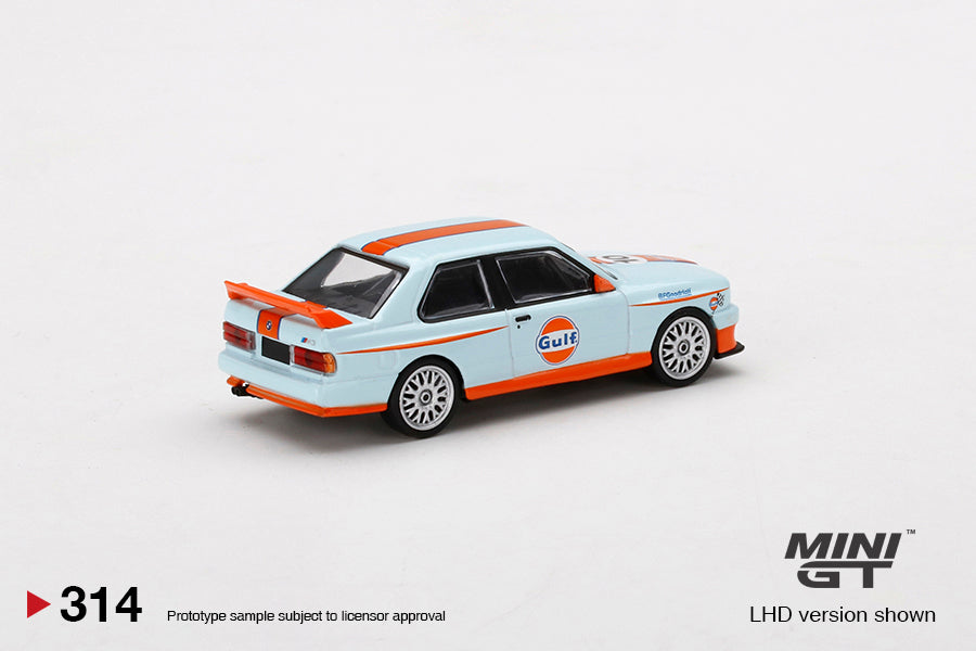 BMW M3 Gulf - Mini GT - Scala 1/64 MGT00314-BL