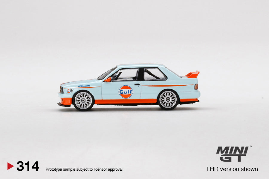 BMW M3 Gulf - Mini GT - Scala 1/64 MGT00314-BL