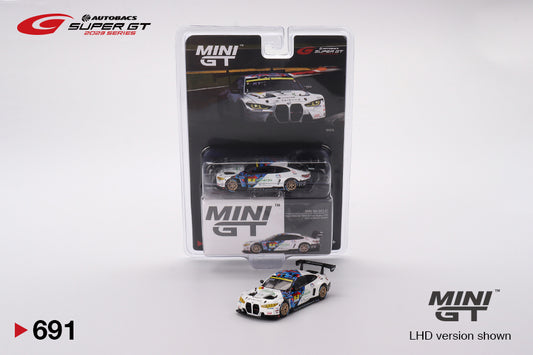 BMW M4 GT3 #7 "Studie BMW M4" BMW M Team Studie x CRS 2023 SUPER GT SERIES - Mini GT - Scala 1/64 MGT00691