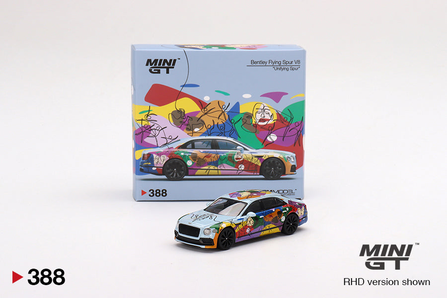 Bentley Flying Spur V8 "Unifying Spur" - Mini GT - Scala 1/64 MGT00388-L