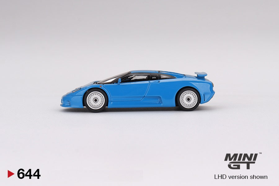 Bugatti EB110 GT Blu Bugatti - Mini GT - Scala 1/64 MGT00644