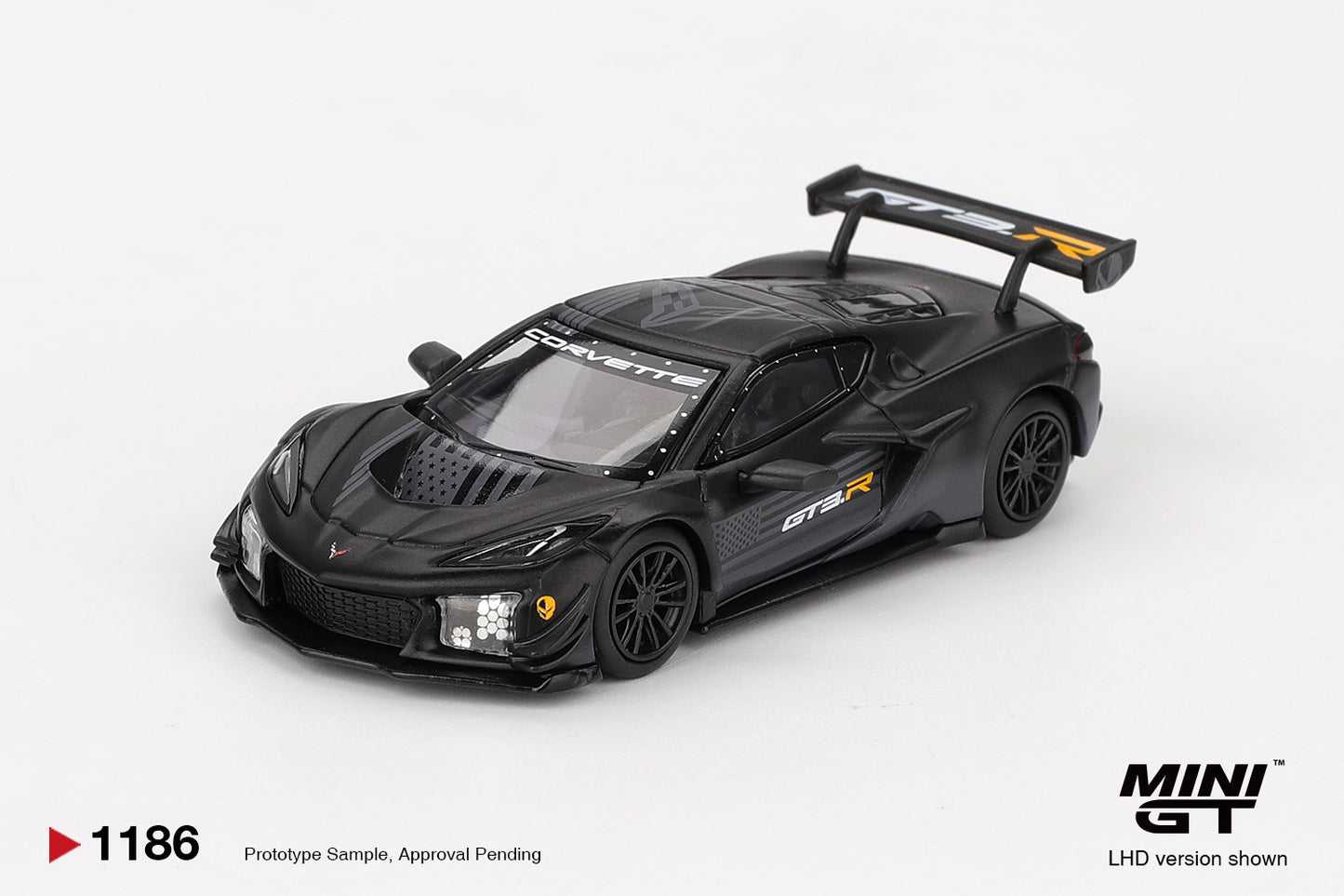 Mini GT - Chevrolet Corvette Z06 GT3.R Road America Test Car- Scala 1/64 MGT01186-L