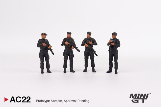 Figurine: Mobile Brigade Corps (Brimob) - Mini GT - Scala 1/64 MGTAC22