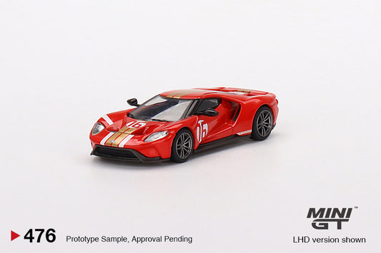 Ford GT Alan Mann Heritage Edition - Mini Gt - Scala 1/64 MGT00476-L