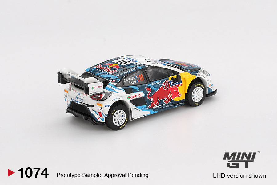 Ford Puma Rally1 #16 M-Sport Ford WRT 2024 Rally Finland 3rd Place - Mini GT - Scala 1/64 MGT01074-L