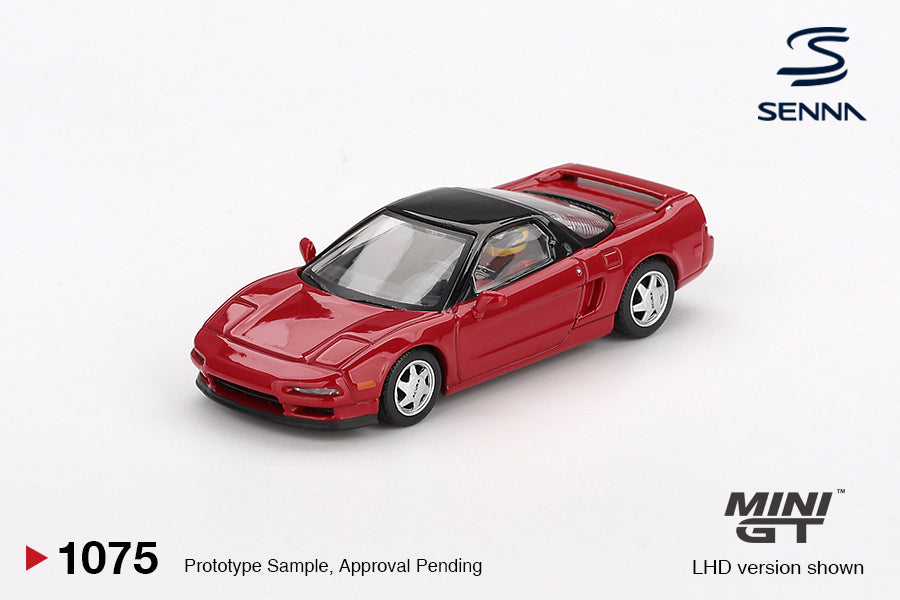 Honda NS-X Prototype Midship Sports 1989 Ayrton Senna - Mini GT - Scala 1/64 MGT01075-L