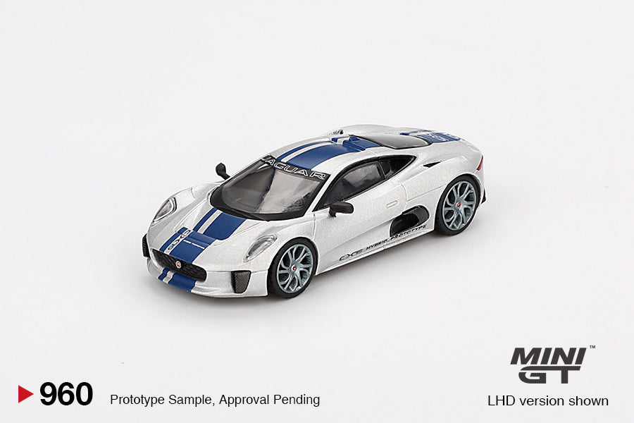 Jaguar C-X75 Silver - Mini GT - Scala 1/64 MGT00960-L