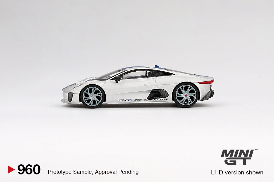 Jaguar C-X75 Silver - Mini GT - Scala 1/64 MGT00960-L