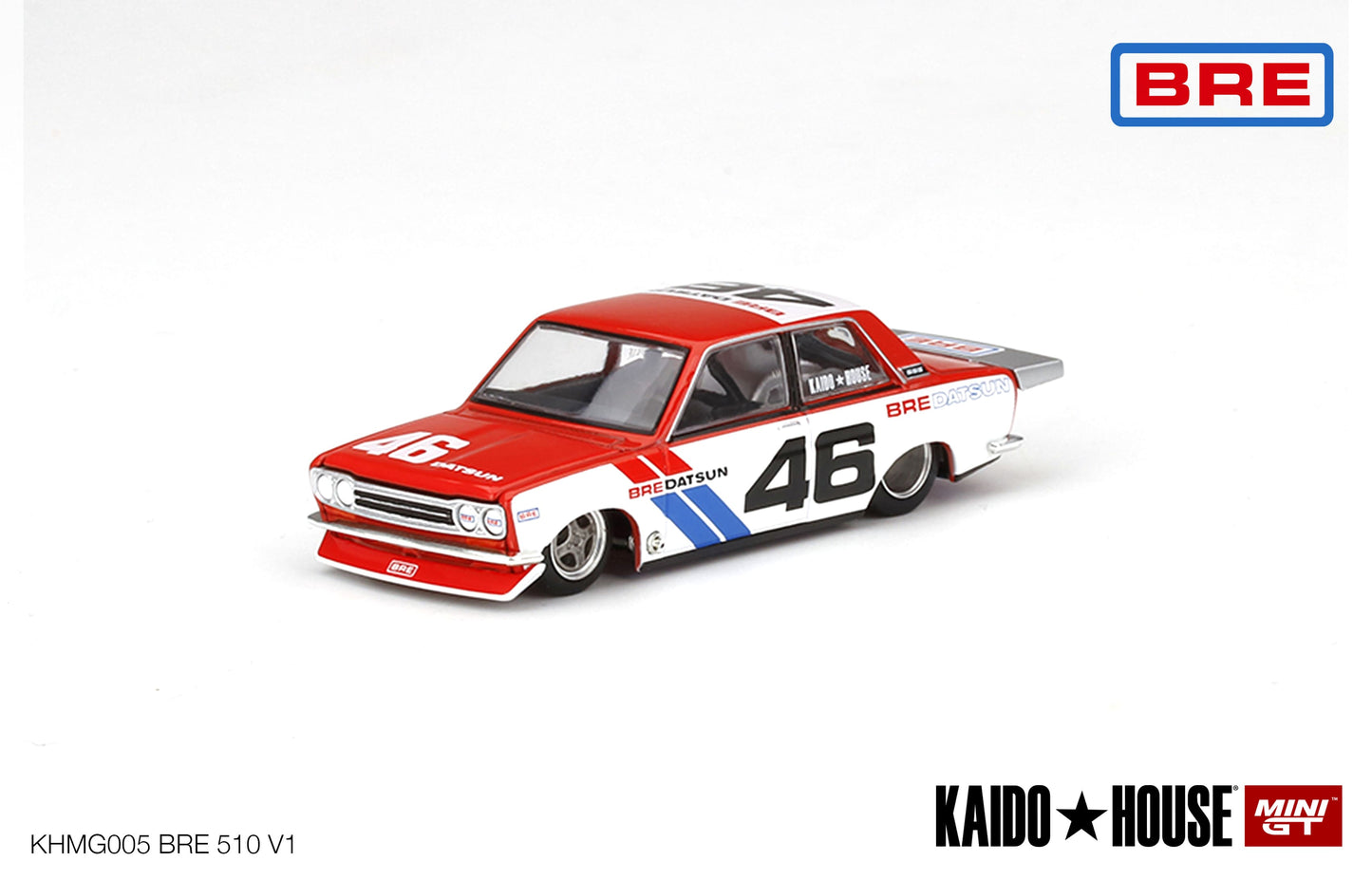 Datsun 510 Pro Street BRE510 V1 - KAIDO HOUSE Mini GT - Scala 1/64 KHMG005
