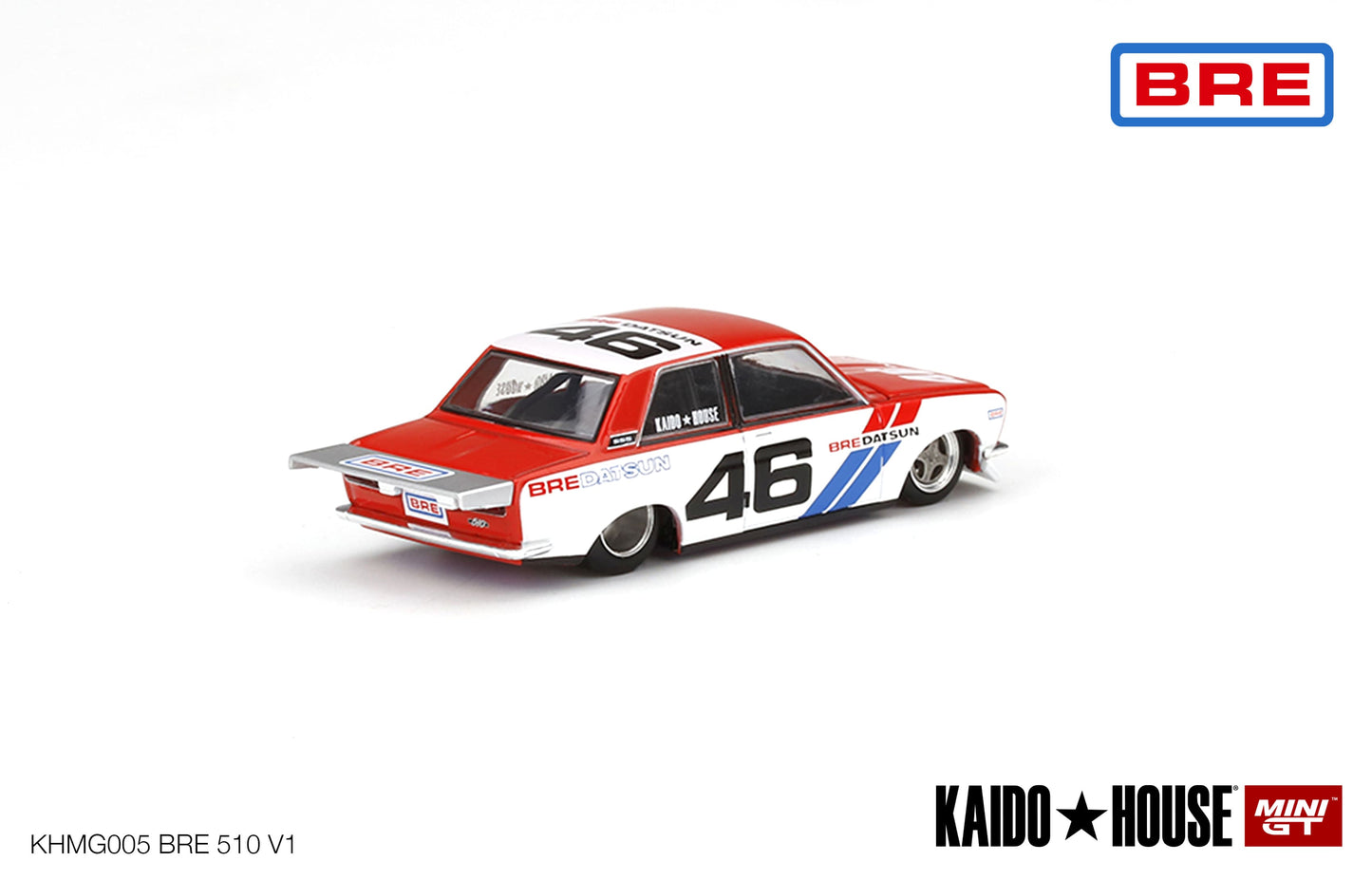 Datsun 510 Pro Street BRE510 V1 - KAIDO HOUSE Mini GT - Scala 1/64 KHMG005