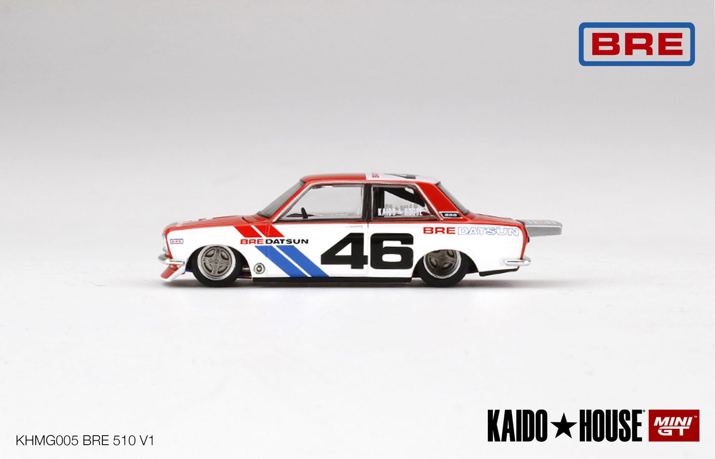 Datsun 510 Pro Street BRE510 V1 - KAIDO HOUSE Mini GT - Scala 1/64 KHMG005