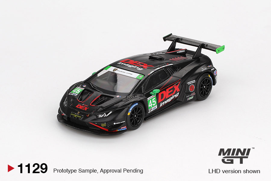 Lamborghini Huracán GT3 EVO2 #45 No.45 DEX Imaging - Mini GT - Scala 1/64 MGT01129-L