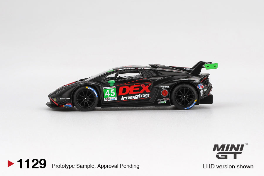 Lamborghini Huracán GT3 EVO2 #45 No.45 DEX Imaging - Mini GT - Scala 1/64 MGT01129-L
