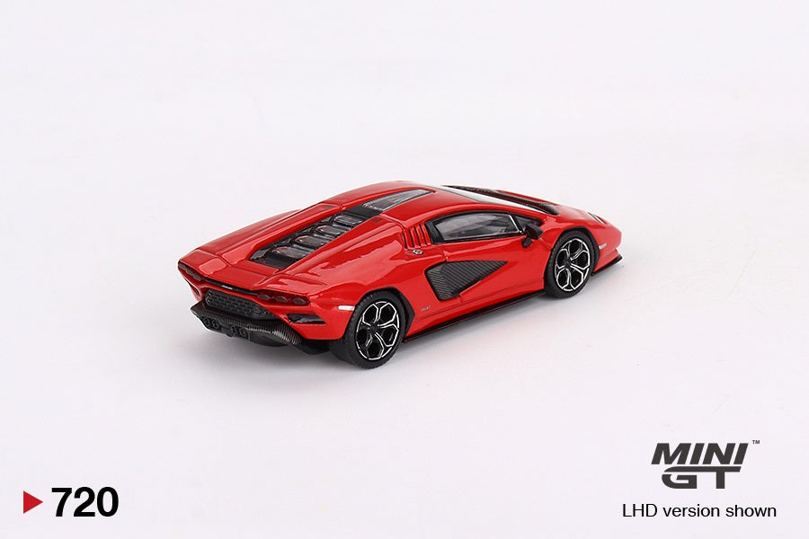 Lamborghini Countach LPI 800-4 New Giallo Orion LHD - Mini GT - Escala 1/64