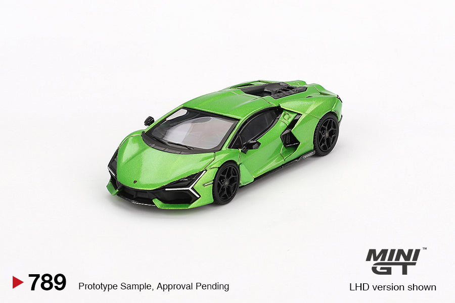 Lamborghini Revuelto Verde Selvans - Mini GT - Scala 1/64 MGT00789-L