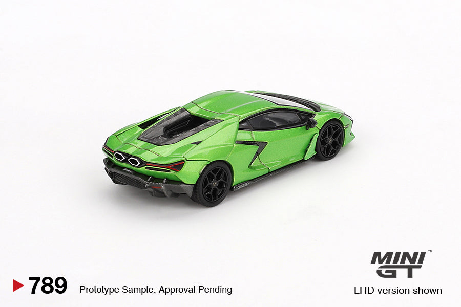 Lamborghini Revuelto Verde Selvans - Mini GT - Scala 1/64 MGT00789-L