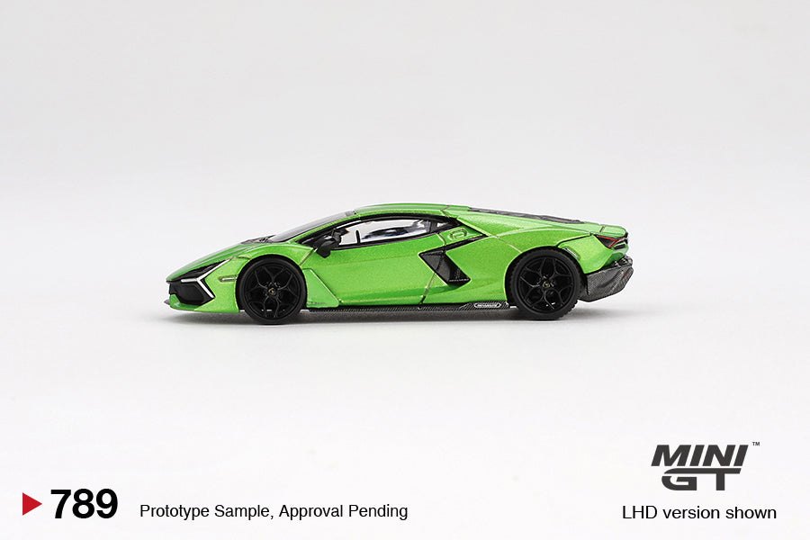 Lamborghini Revuelto Verde Selvans - Mini GT - Scala 1/64 MGT00789-L