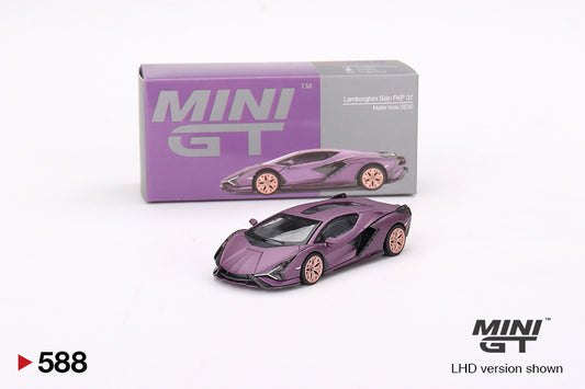 Lamborghini Sián FKP 37 Matte Viola SE30 LDH - Mini GT - Scala 1/64  MGT00588