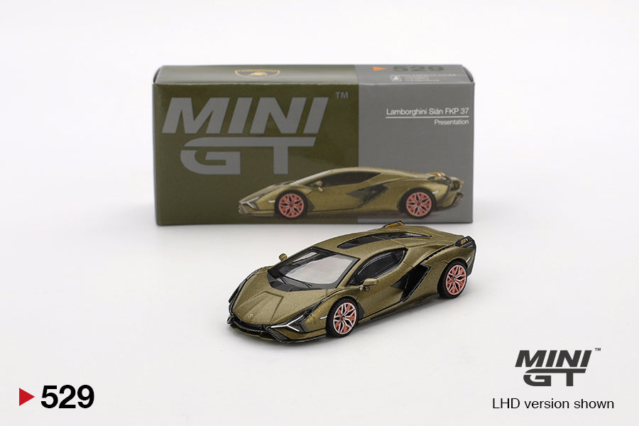 Lamborghini Sián FKP 37 Presentation - Mini GT - Scala 1/64  MGT00529-L