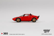 Charger l&#39;image dans la galerie, Lancia Stratos HF Stradale Rosso Arancio LDH - Mini GT - Scala 1/64
