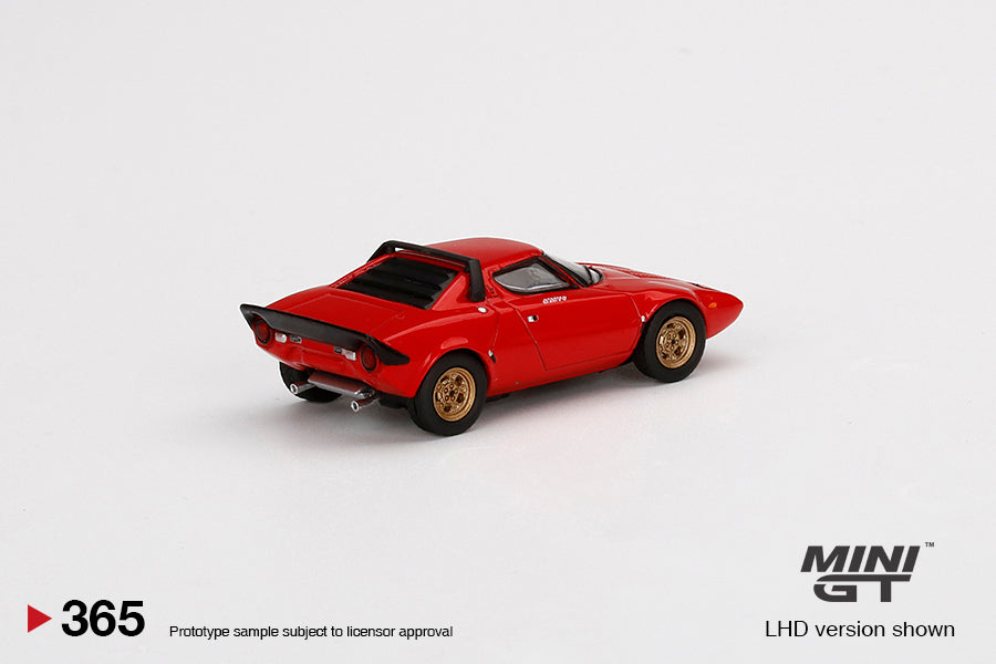 Lancia Stratos HF Stradale Rosso Arancio LDH - Mini GT - Scala 1/64 MGT00365-MJ Blister