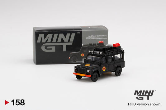 Land Rover Defender 110 Badan Intelijen Negara Indonesia - Mini GT - Scala 1/64 MGT00158-R