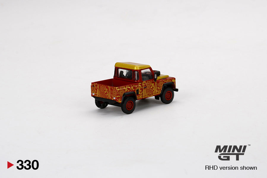 Land Rover Defender 90 Pickup - 2022 Chinese New Year Edition - Mini GT - Scala 1/64 MGT00330-R