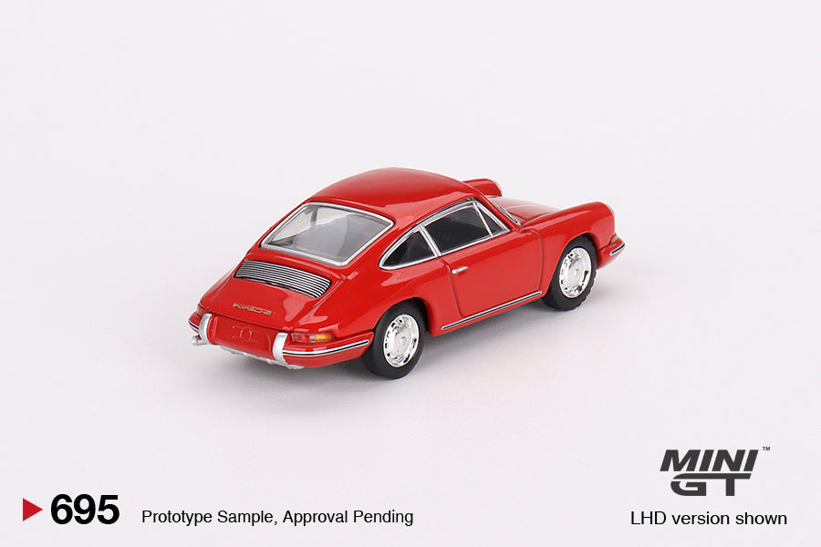 Porsche 901 1963 Signal Red LHD - Mini GT - Scala 1/64 MGT00695