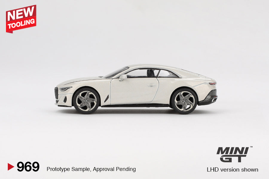 Bentley Batur Bonneville Pearl 2022 - Mini GT - Scala 1/64 MGT00969-L
