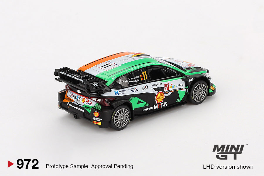 Hyundai I20 N Rally 1 #11 Rally Croatia 2023 - Mini GT - Scala 1/64 MGT00972-L