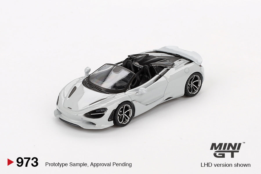 McLaren 750S Spider Cirrus Grey 2024 - Mini GT - Scala 1/64 MGT00973-L