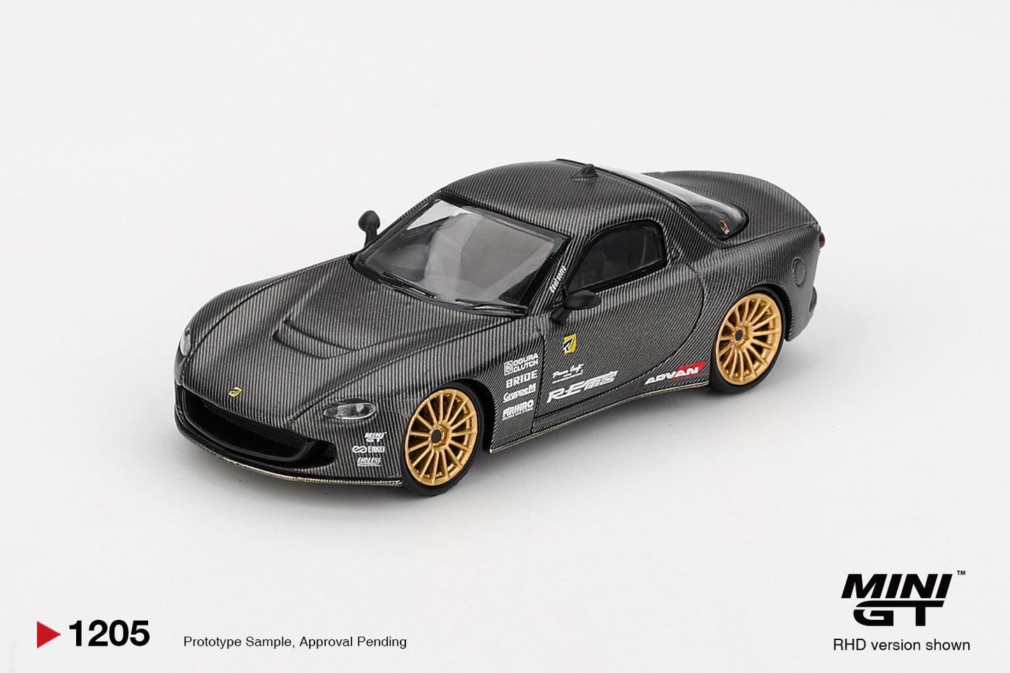 Mazda RX-7 RE-Amemiya Matsukiyo KOKU 3 Rotor NA-7 TAS 2025 Best Tuned Car Award - Scala 1/64 MGT01205-R