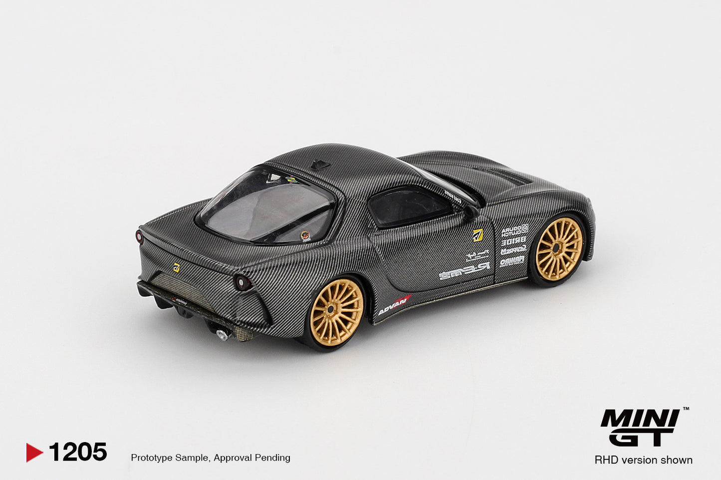 Mazda RX-7 RE-Amemiya Matsukiyo KOKU 3 Rotor NA-7 TAS 2025 Best Tuned Car Award - Scala 1/64 MGT01205-R