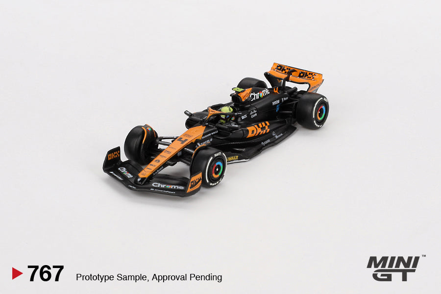 McLaren MCL60 #4 Lando Norris 2023 F1 2023 Japanese GP 2nd Place - Mini GT - Scala 1/64 MGT00767-L