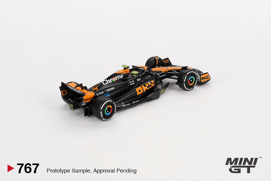 McLaren MCL60 #4 Lando Norris 2023 F1 2023 Japanese GP 2nd Place - Mini GT - Scala 1/64 MGT00767-L