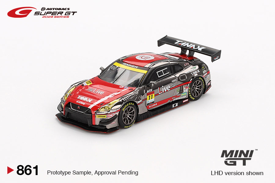 Nissan GT-R NISMO GT3 #11 "GAINER TANAX GT-R" - Mini GT - Scala 1/64 MGT00861-BL Blister Packaging