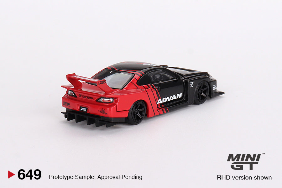 Nissan LB-Super Silhouette S15 SILVIA ADVAN - Mini GT - Scala 1/64