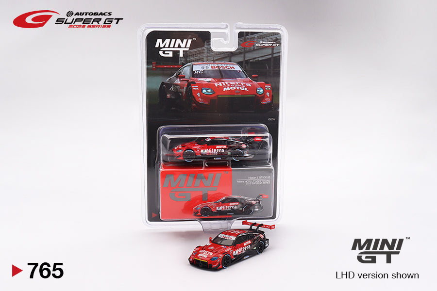 Nissan Z GT500 #3 "Niterra MOTUL Z" NDDP RACING 2023 SUPER GT SERIES - Mini GT - Scala 1/64 MGT00765