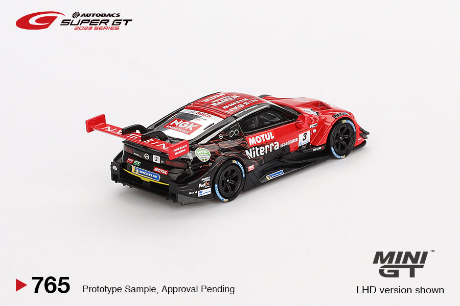Nissan Z GT500 #3 "Niterra MOTUL Z" NDDP RACING 2023 SUPER GT SERIES - Mini GT - Scala 1/64 MGT00765