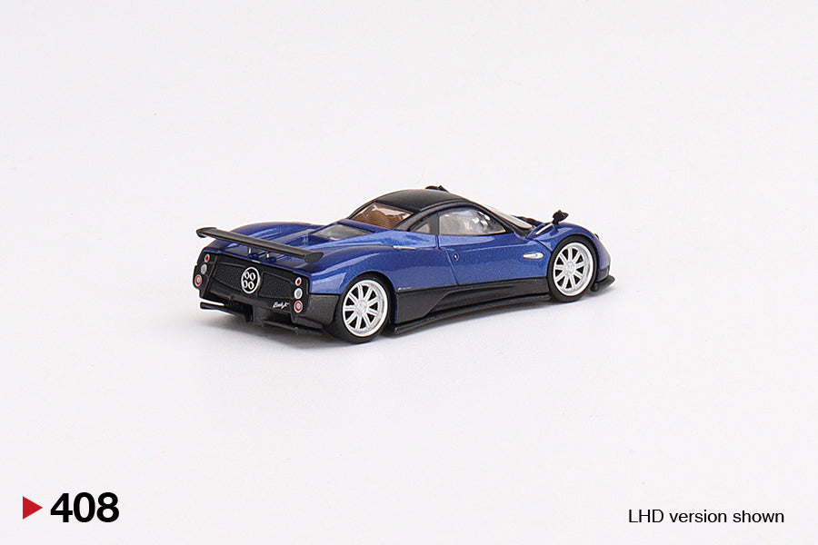 Pagani Zonda F Blu Argentina - Mini GT - Scala 1/64 MGT00408 LHD