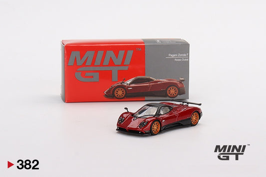 Pagani Zonda F Rosso Dubai - Mini GT - Scala 1/64 MGT00382 RHD