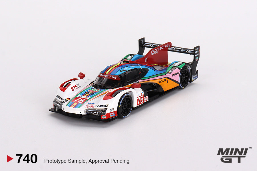 Porsche 963 #75 Porsche Penske Motorsport 2023 24 Hrs of Le Mans - Mini GT - Scala 1/64 MGT00740-L