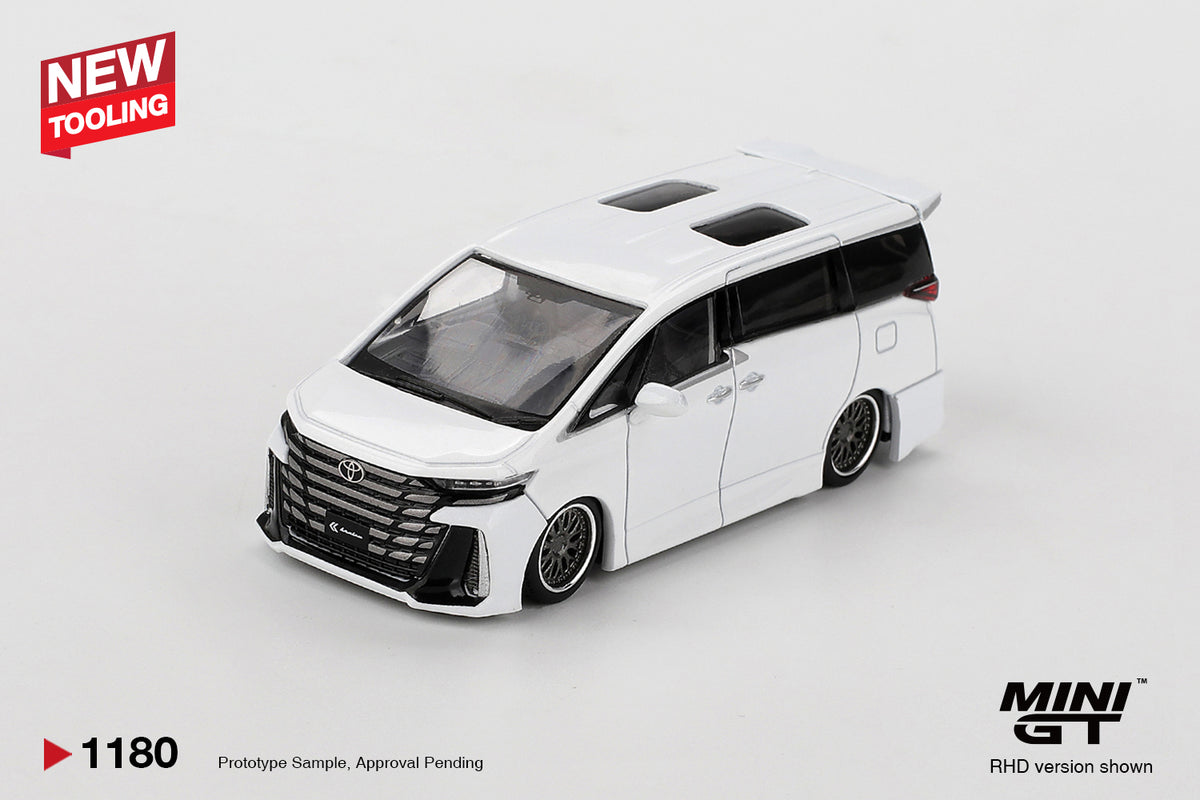Toyota Vellfire 40 KUHL White - Mini GT - Scala 1/64 MGT01180-L