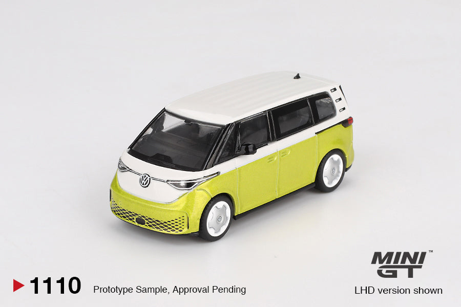 Volkswagen ID.Buzz Candy White / Pomelo Yellow - Mini Gt - Scala 1/64 MGT01110-L