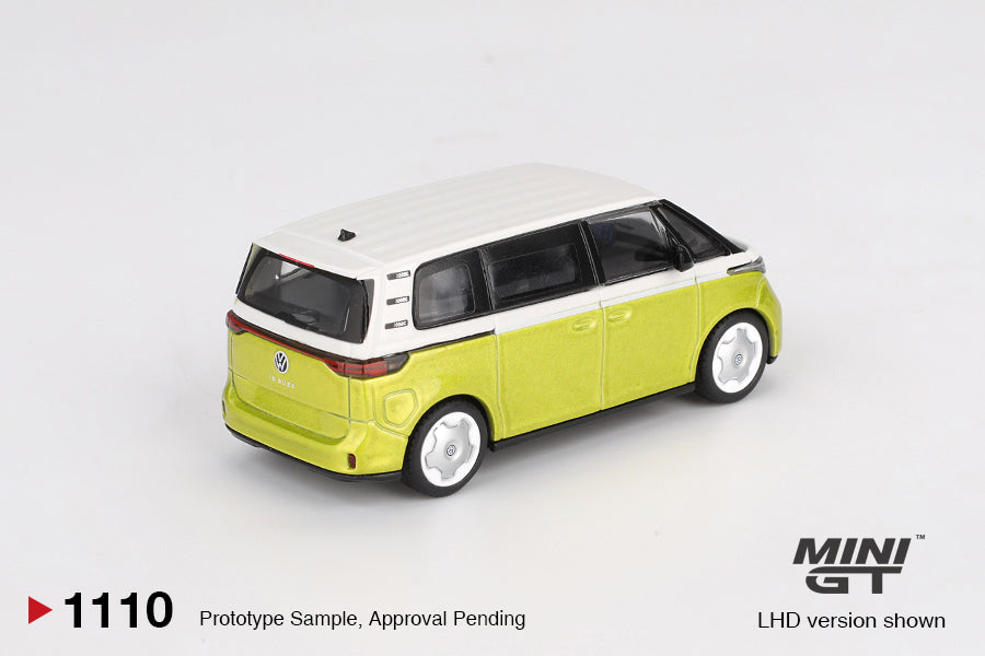 Volkswagen ID.Buzz Candy White / Pomelo Yellow - Mini Gt - Scala 1/64 MGT01110-L