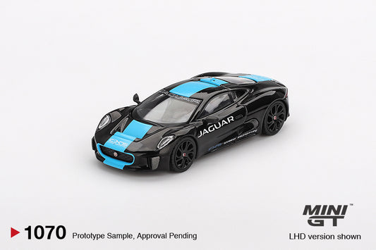 Jaguar C-X75 Black 2010 (LHD) - Mini GT - Scala 1/64 MGT01070-L