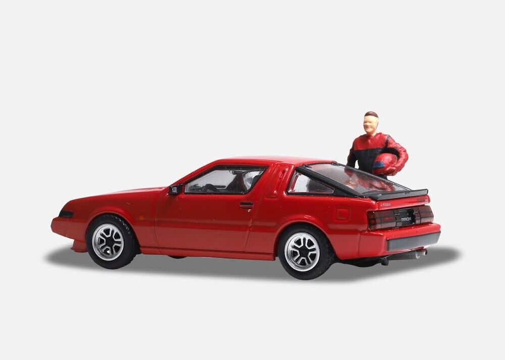 Mitsubishi Stallion Red and Driver Figure - Pop Race - Scala 1/64  PR64-STAR-RED