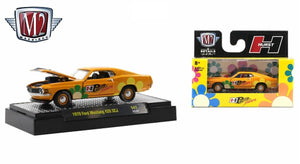 Ford Mustang 428 SCJ Hurst 1970 Power of Flowers - Máquinas M2 - Escala 1/64