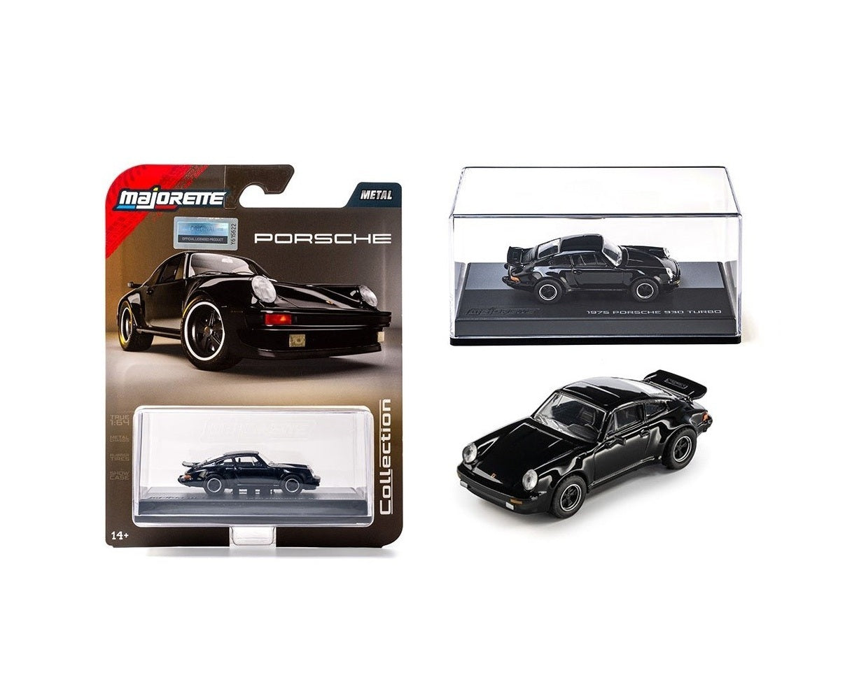 1975 Porsche 930 Turbo Black Series Collection - Majorette - Scala 1/64